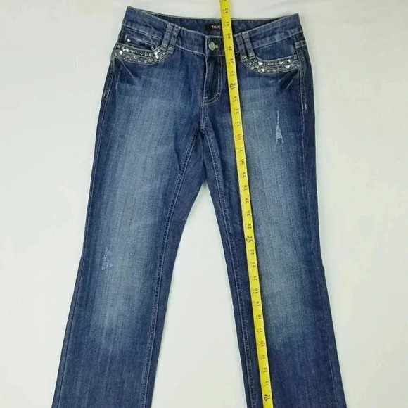 White House Black Market Size 00R Blanc Boot Leg - Picture 9 of 10